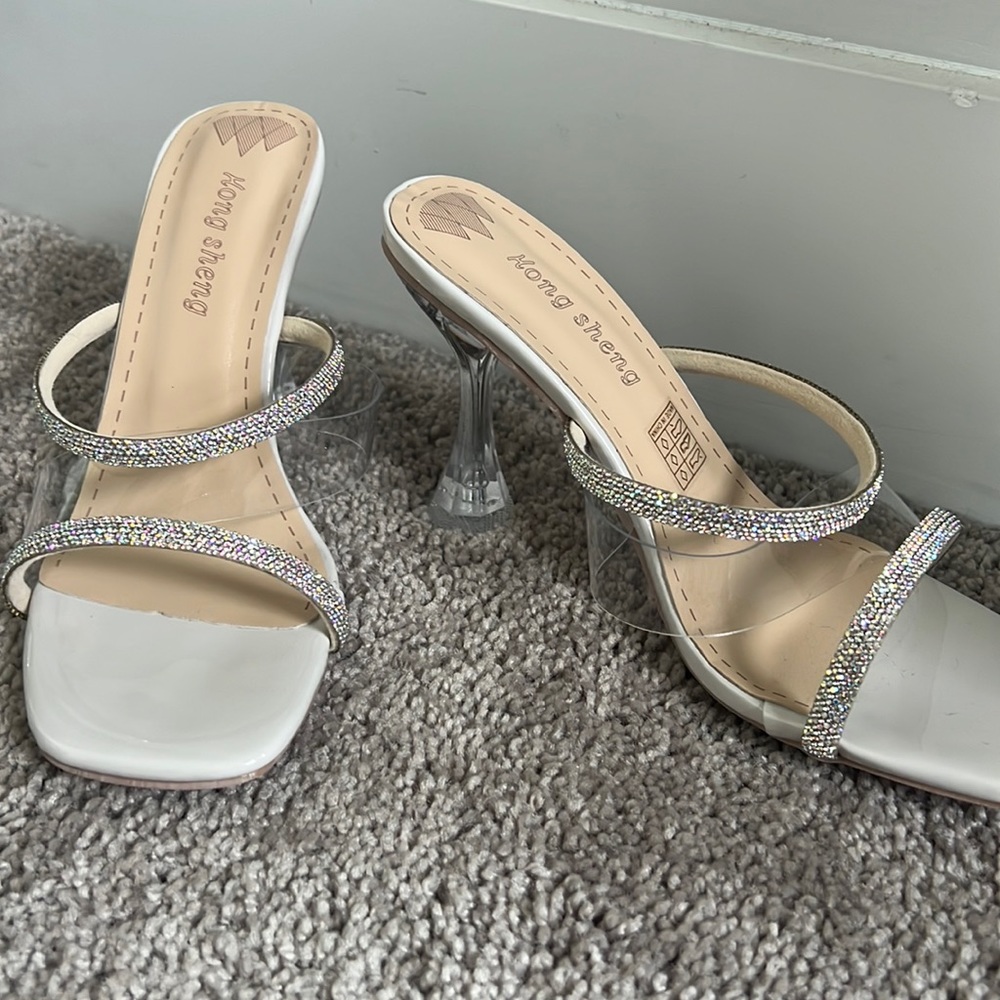 Rhinestone Heels Size 6.5